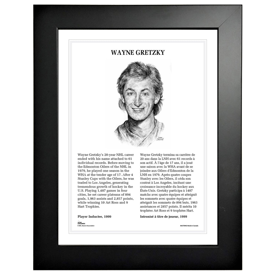 1999 Wayne Gretzky - Legends 12" x 16" Frame
