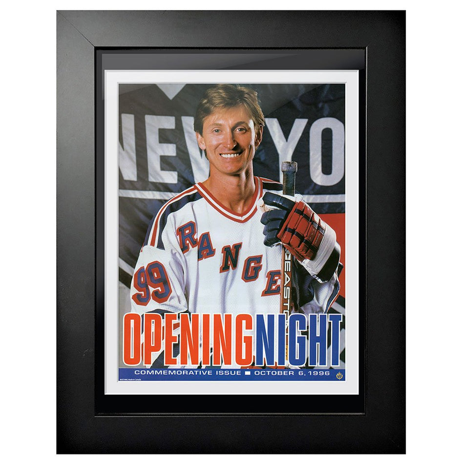New York Rangers Program Cover - Wayne Gretzky Opening Night