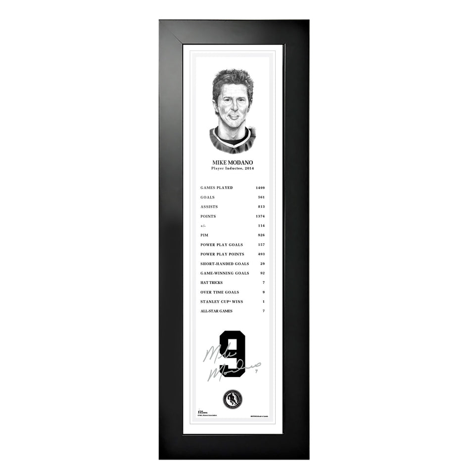 2012 Mike Modano - NHL Legends 6" x 22" Frame