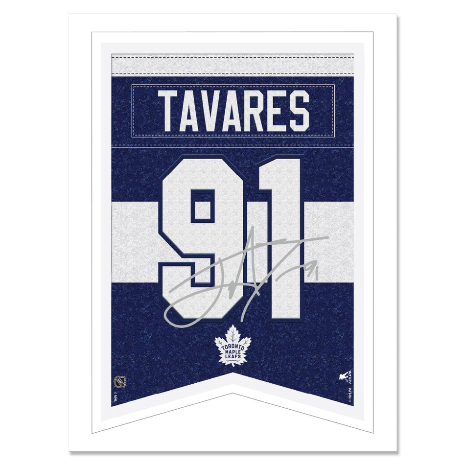 Toronto Maple Leafs Print - 12" x 16" John Tavares Banner