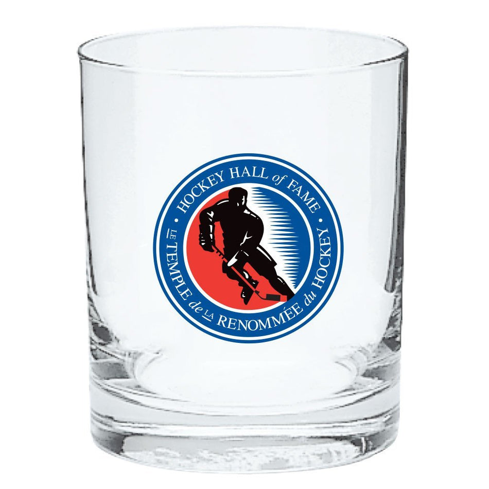 Hockey Hall of Fame Rocks Glass 13.5 Oz