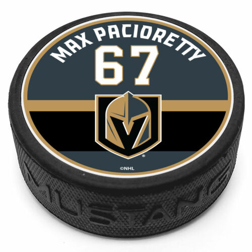 Vegas Golden Knight Max Pacioretty Player Name & Number Puck